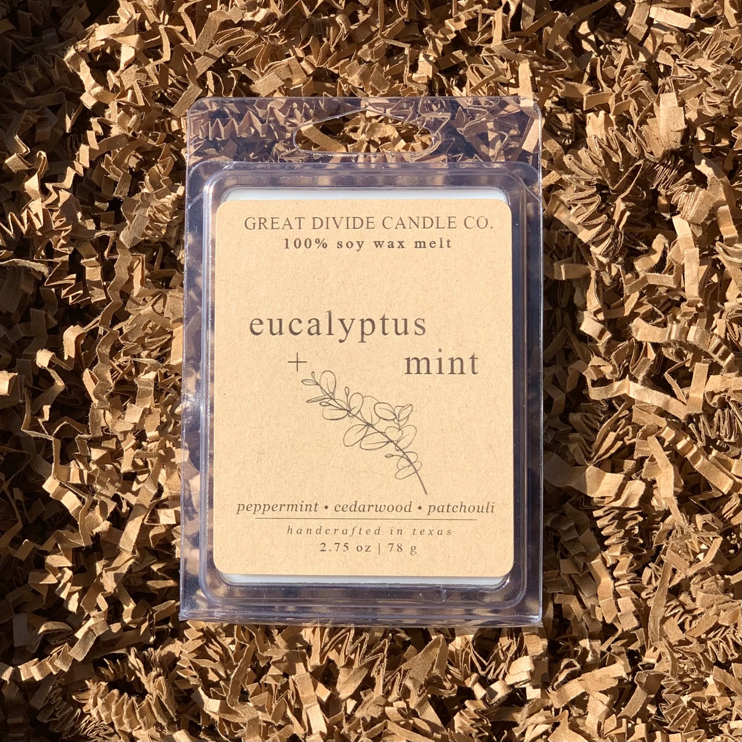 EUCALYPTUS + MINT WAX MELT