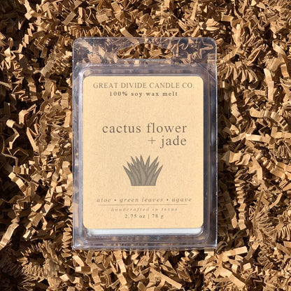 CACTUS FLOWER + JADE WAX MELT